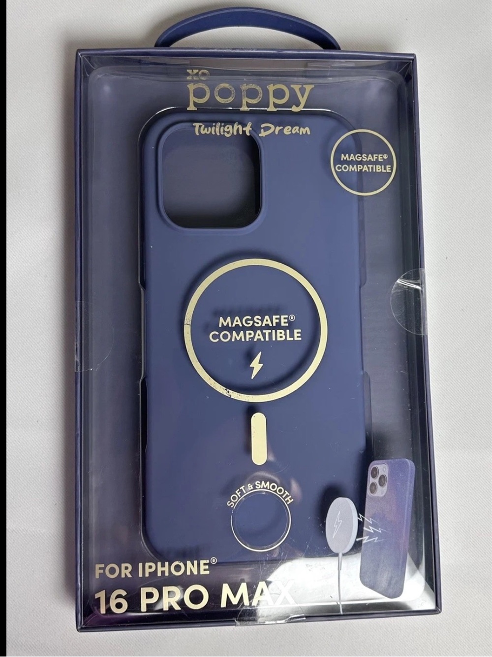 XO Poppy iPhone 16 Pro Max MagSafe Compatible Case Twilight Dream - NIB